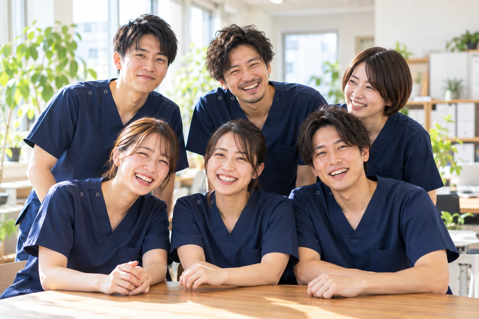 スタッフの集合写真（イメージ）